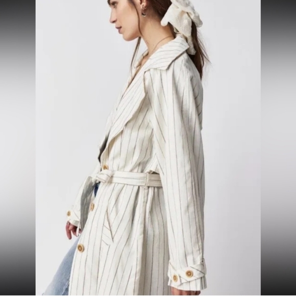 Free People We The Free Trench Coat, Small - Picture 4 of 13